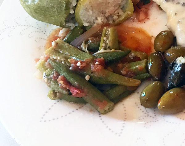 Israeli Okra, Galileat cooking class Israeli Okra, Galileat cooking class