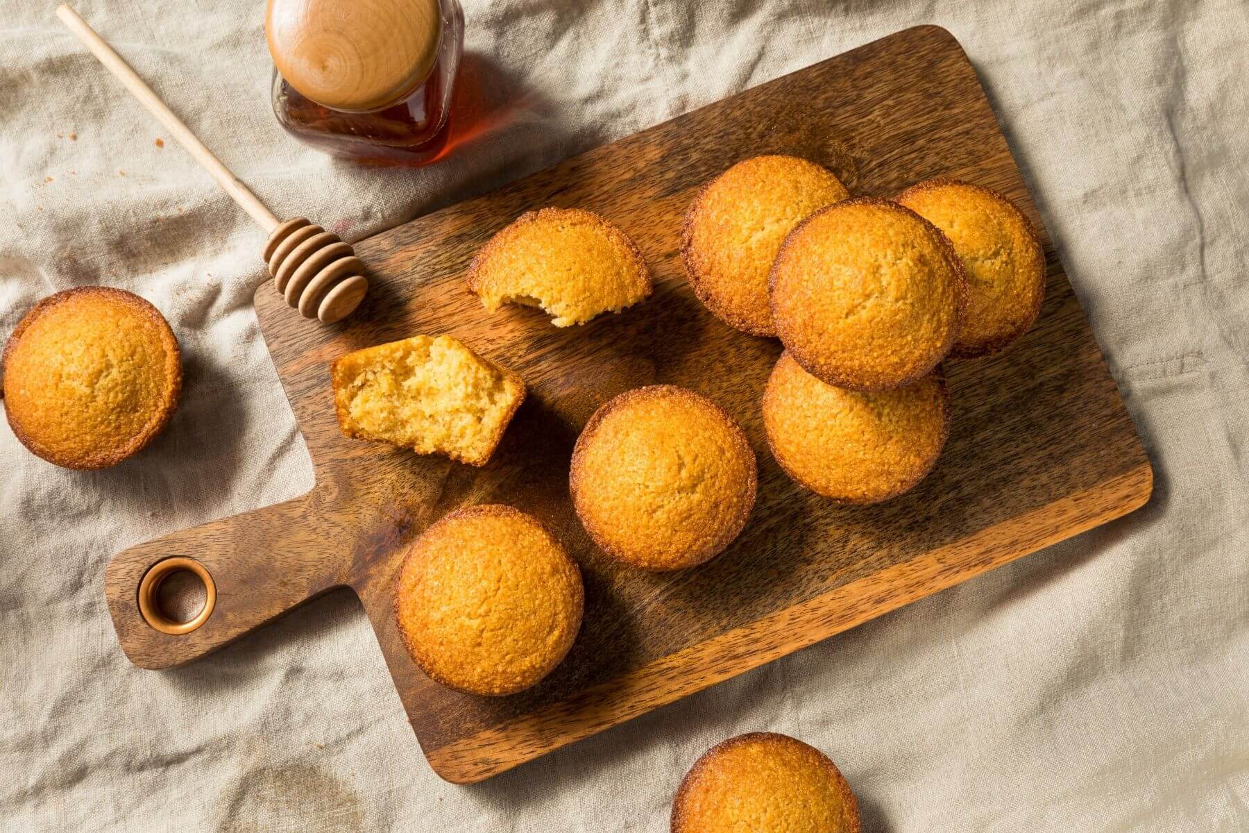 Gluten Free Corn Muffins - 7 Ingredients, Dairy Free!