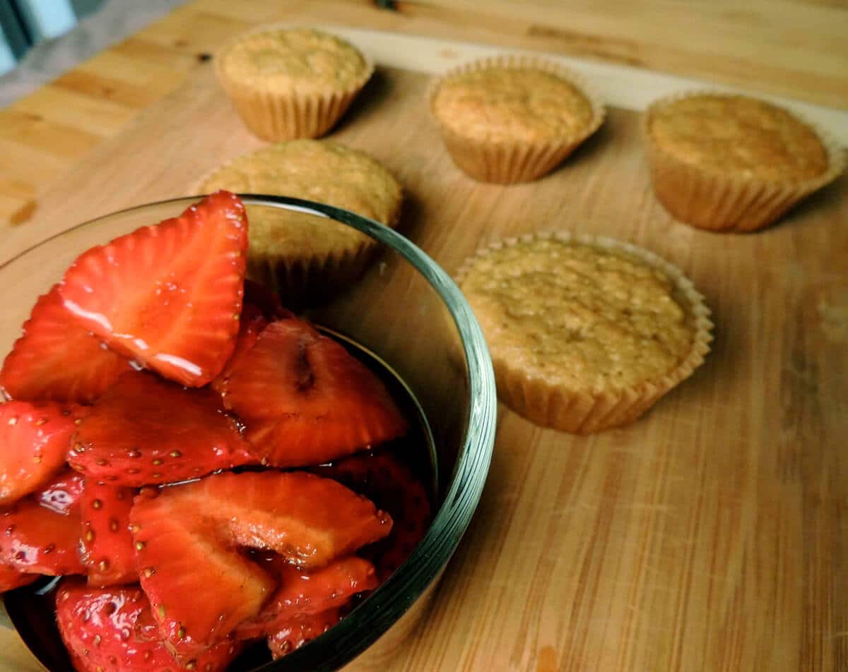 Balsamic Marinated Strawberries
