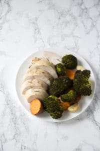 Healthy One Pan Meals - Chicken, Broccoli, Sweet Potatoes