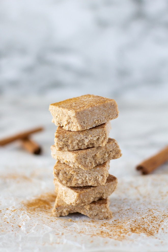 Snickerdoodle Bars - an easy Keto fat bomb recipe! -