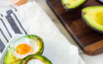 Pack more Produce into Your Breakfast: Baked Eggs in Avocado Recipe