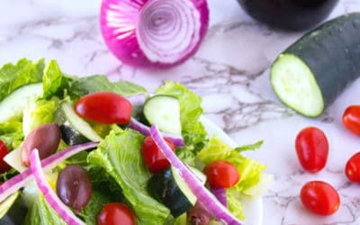 Superfood Salad with Lemon-Balsamic Vinaigrette