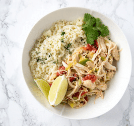 Slow Cooker Chicken Verde (Paleo, Whole 30)