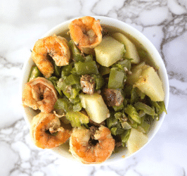 Gluten Free Gumbo with Shrimp, Sausage & Veggies