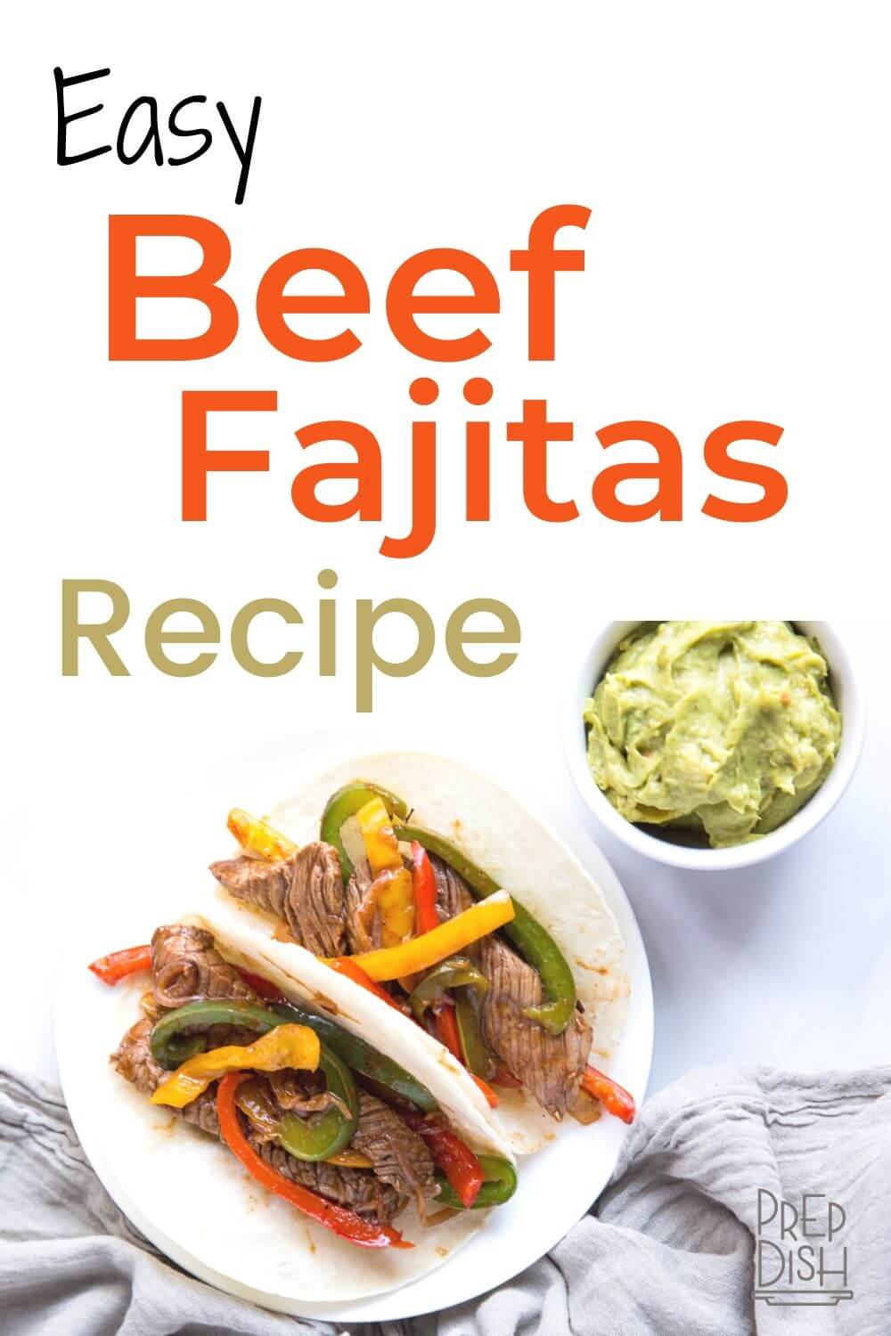 Healthy Beef Fajitas