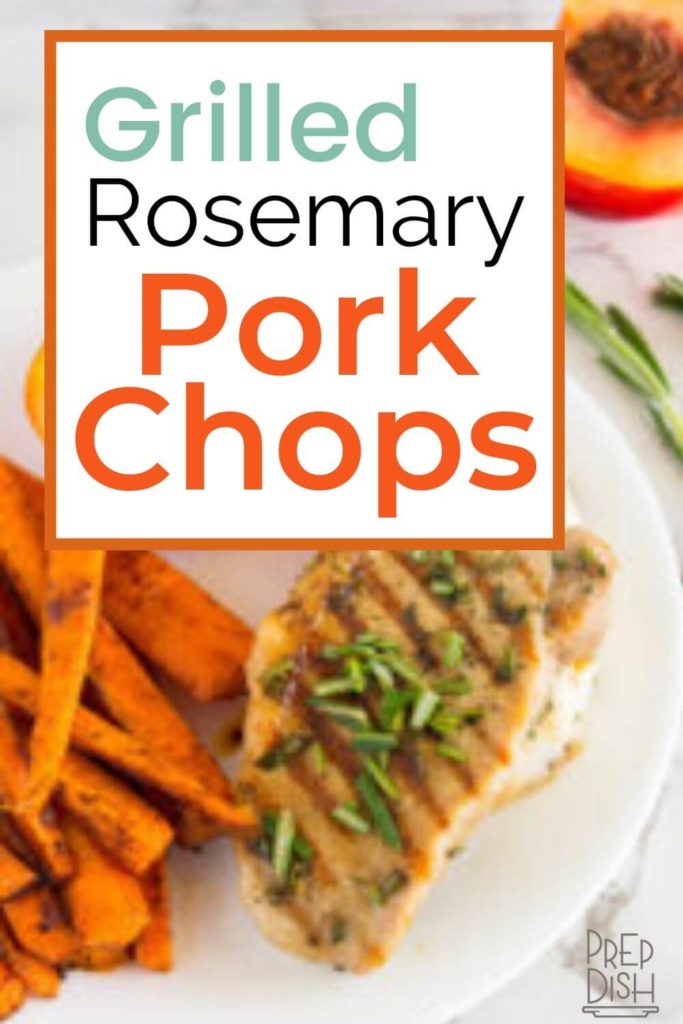 grilled rosemary pork chops