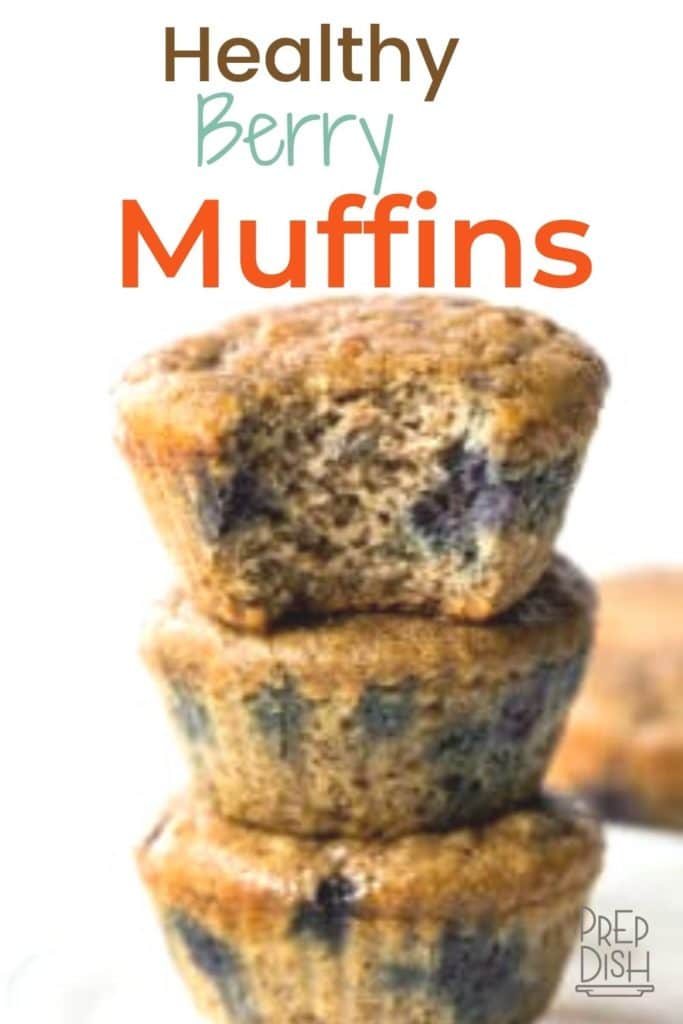 Gluten Free Berry Muffin Recipe Pin