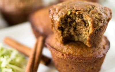 Chai Spiced Zucchini Muffins