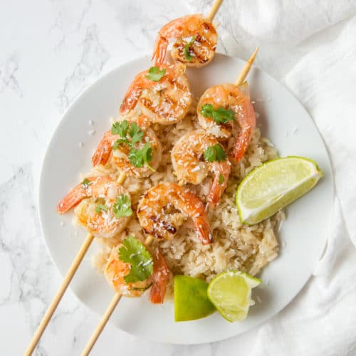 Coconut hotsell shrimp grilled