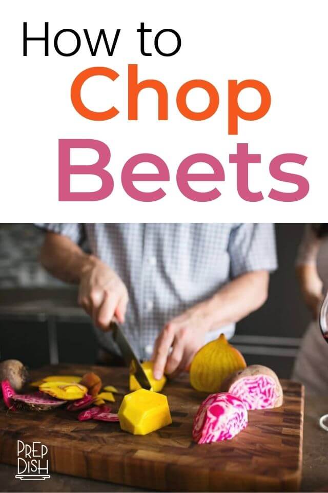 How to Chop Beets
