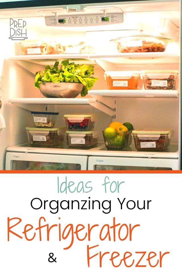 Organizing Your Refrigerator and Freezer