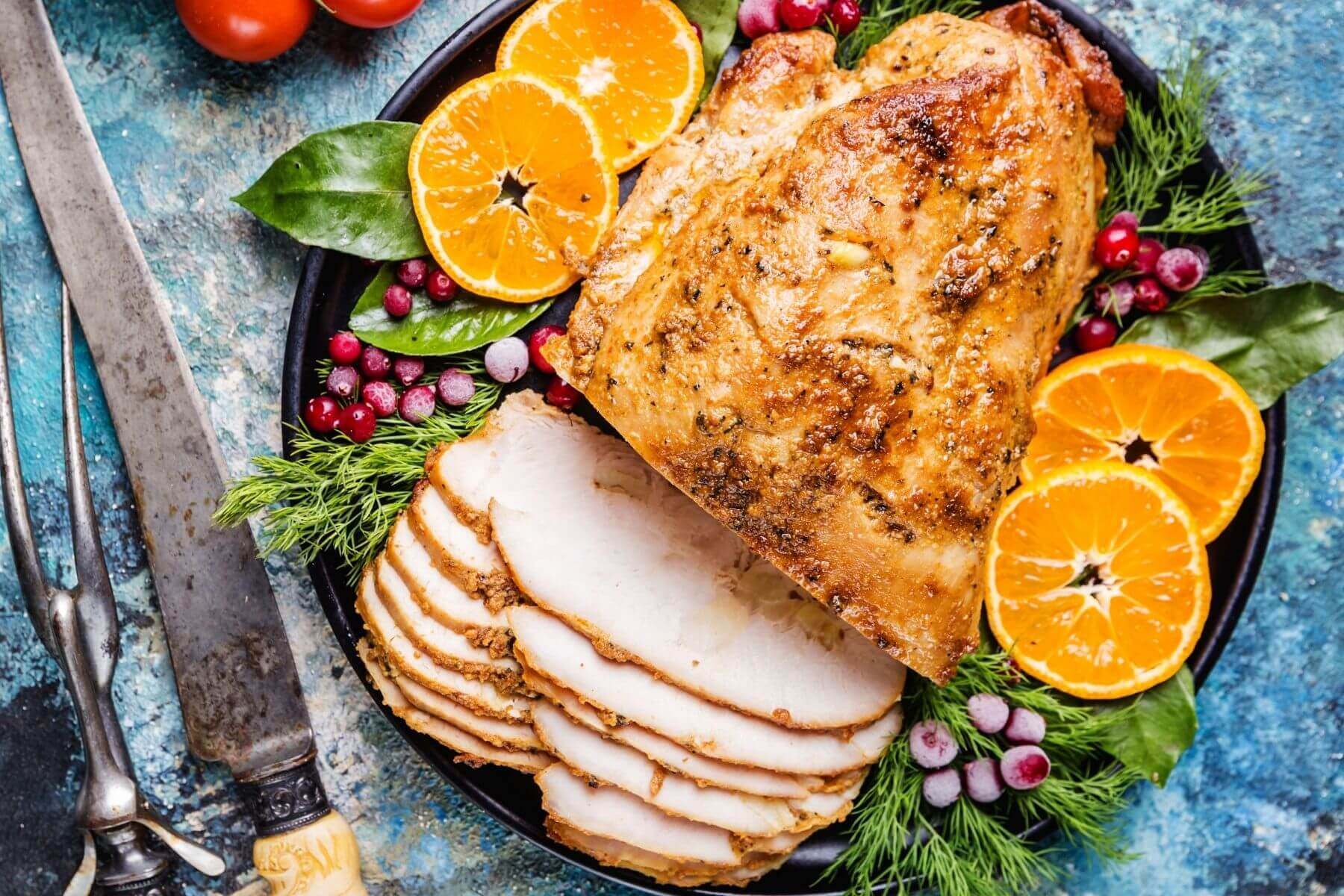 Gluten Free Thanksgiving: Turkey & Orange Cranberry Sauce