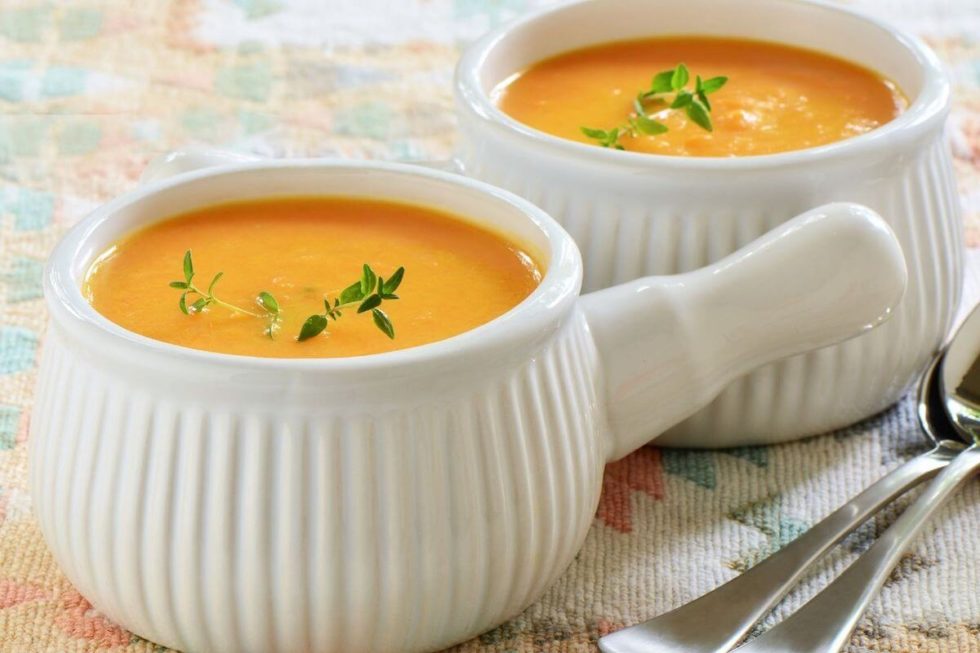 Sweet Potato & Pear Soup Recipe - PrepDish.com