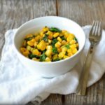 Herbed Kale and Corn w/ Frozen Kale
