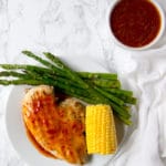 Grilled Chicken w/ Sweet & Spicy Chili Sauce