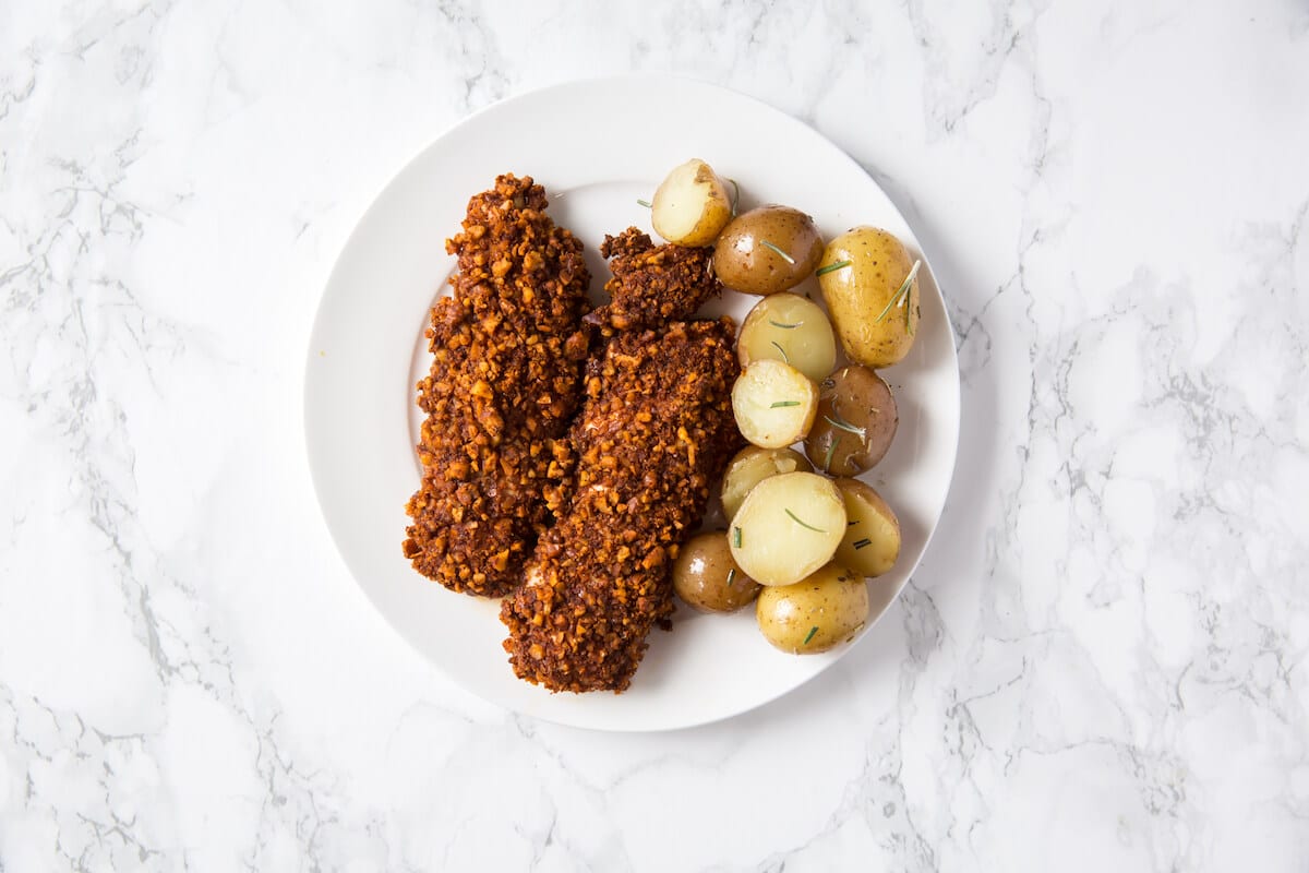 Gluten Free Chicken Strips - The BEST Pecan Crusted Chicken Recipe