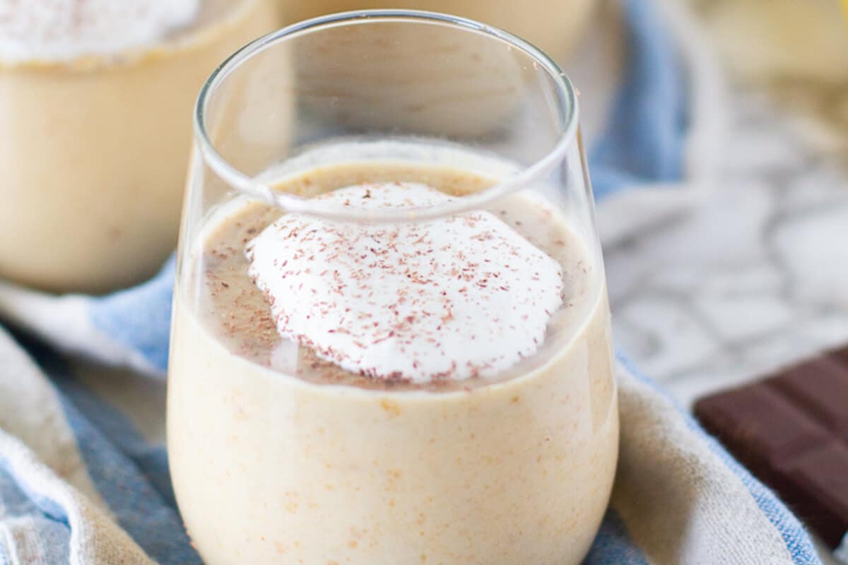 Gluten Free Banana Pudding Recipe with Peanut Butter - Dairy free!