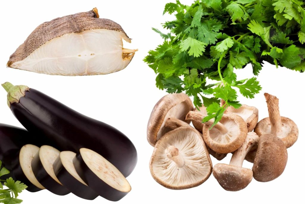 Recipe Substitutions for Halibut, Cilantro, Eggplant, Mushrooms and More
