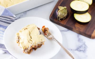 Healthy Beef Moussaka Recipe – Dairy Free!