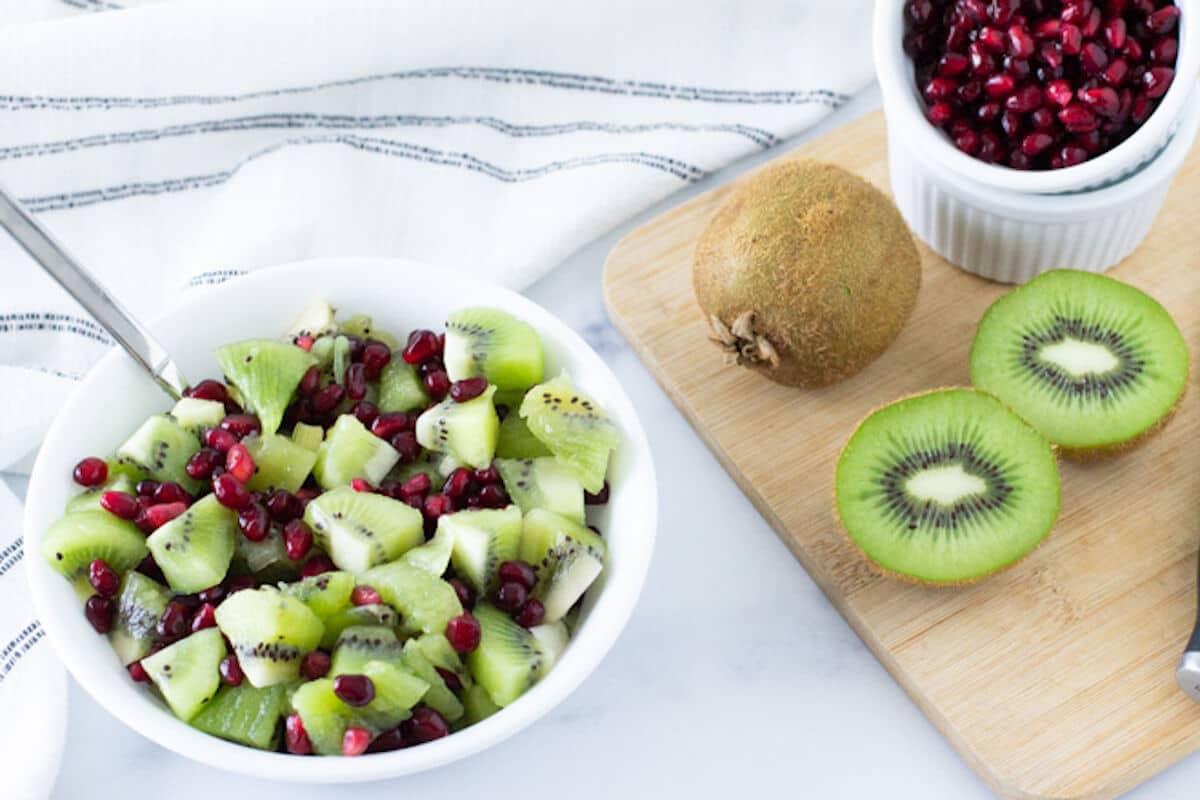 Kiwi Pomegranate Cups Want to know what to do with kiwi?