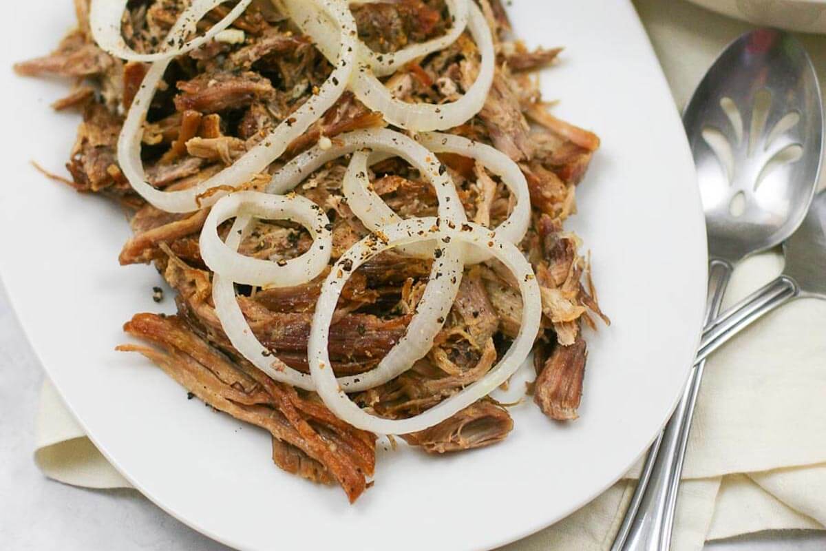 Healthy Crock Pot Pulled Pork