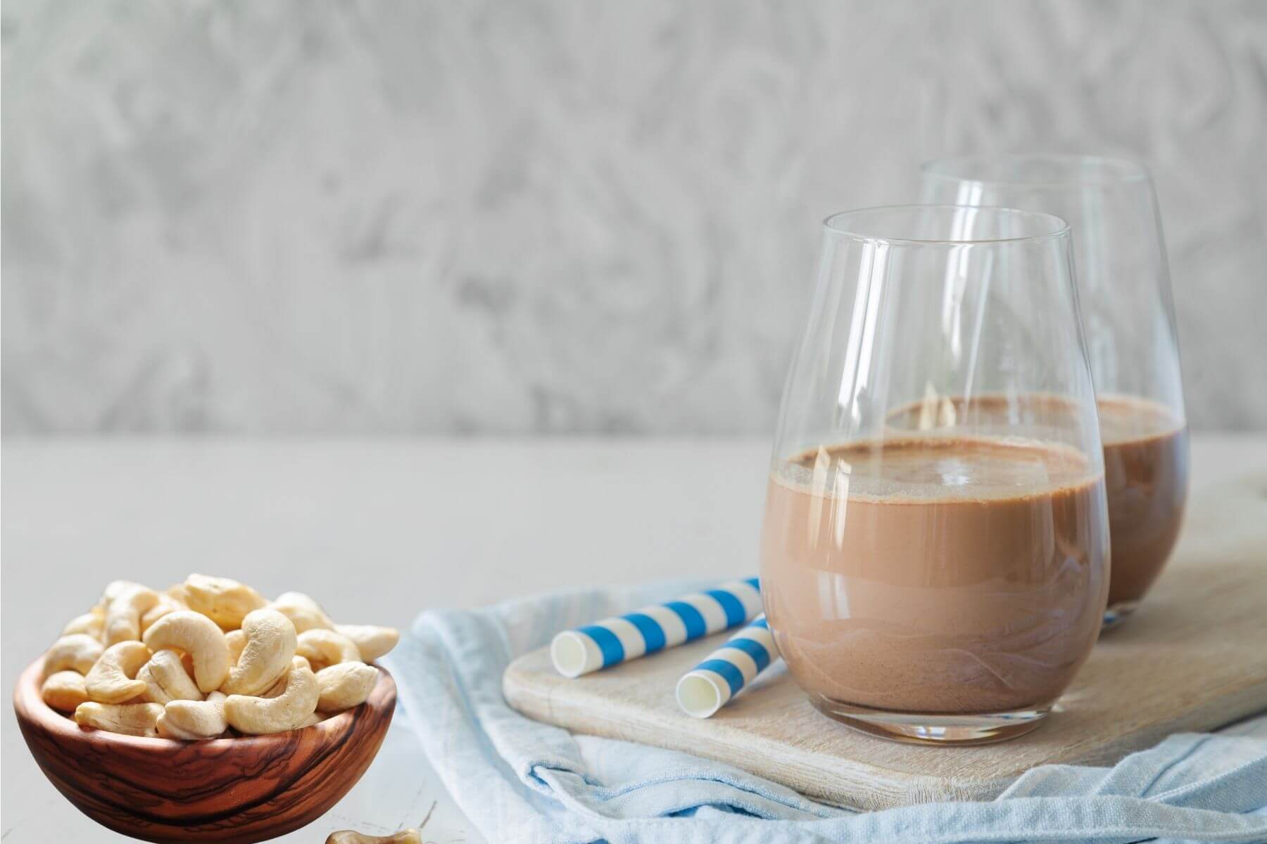 Homemade Creamy Chocolate Cashew Milk - PrepDish.com