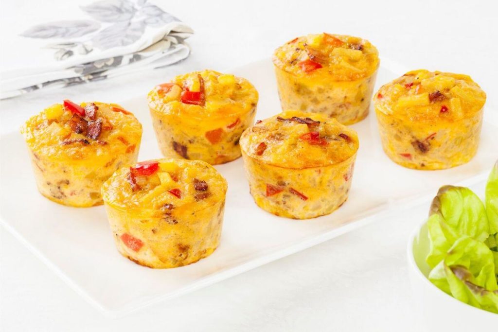 Batch Cooking Meal Prep Frittata Muffins