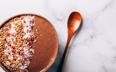 Chocolate Cherry Decadence Smoothie Bowl