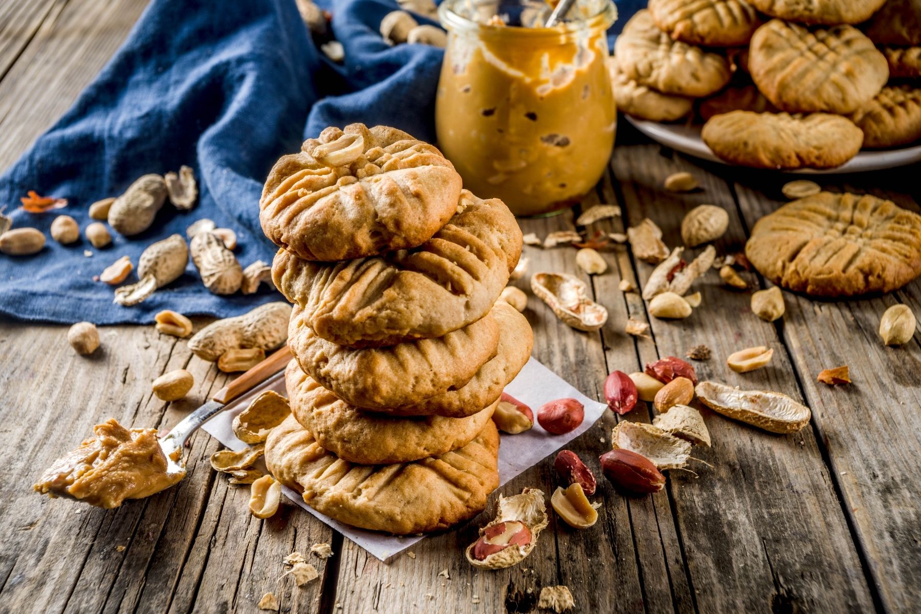 Grain Free Peanut Butter Cookies - No Processed Sugar!