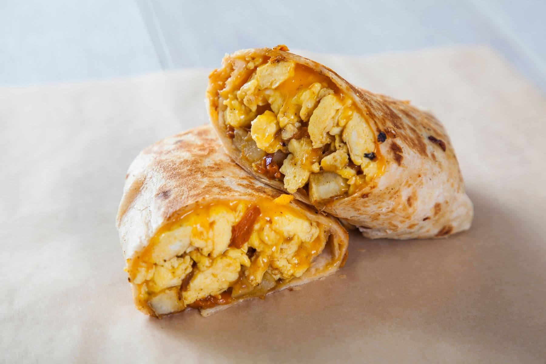The BEST Freezer Breakfast Burrito Recipe Delicious High Protein 