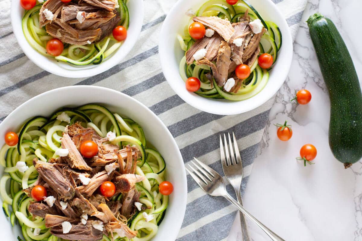 Slow Cooker Italian Pork Recipe - Gluten Free, Paleo & Keto Friendly