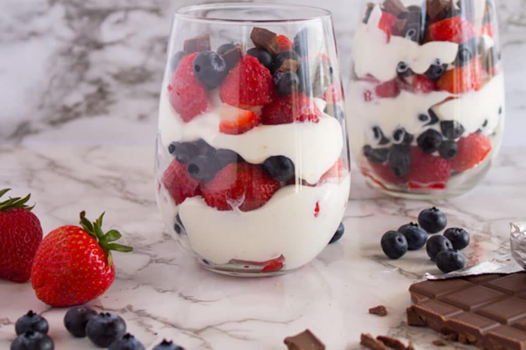 Dairy Free Coconut Whipped Cream Parfait