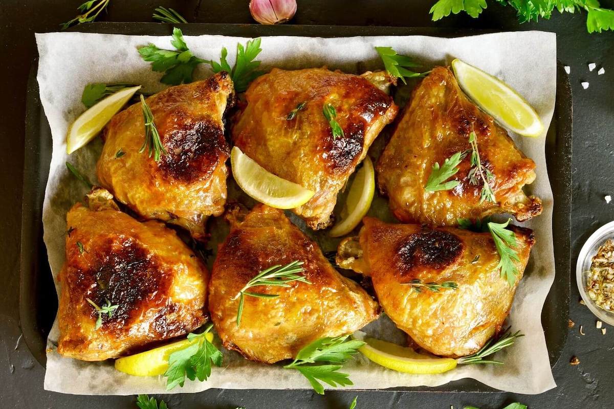 Easy Sheet Pan Greek Chicken