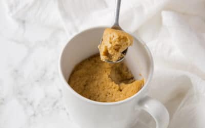 Blog: Gluten Free Mug Cake Recipe – Vanilla w/ Variations