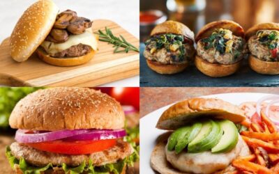 The Secret to Juicy Turkey Burgers (w/ 4 Variations!)