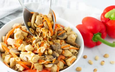 Chicken Stir Fry with Peanut Sauce – Weeknight Dinner Recipe!