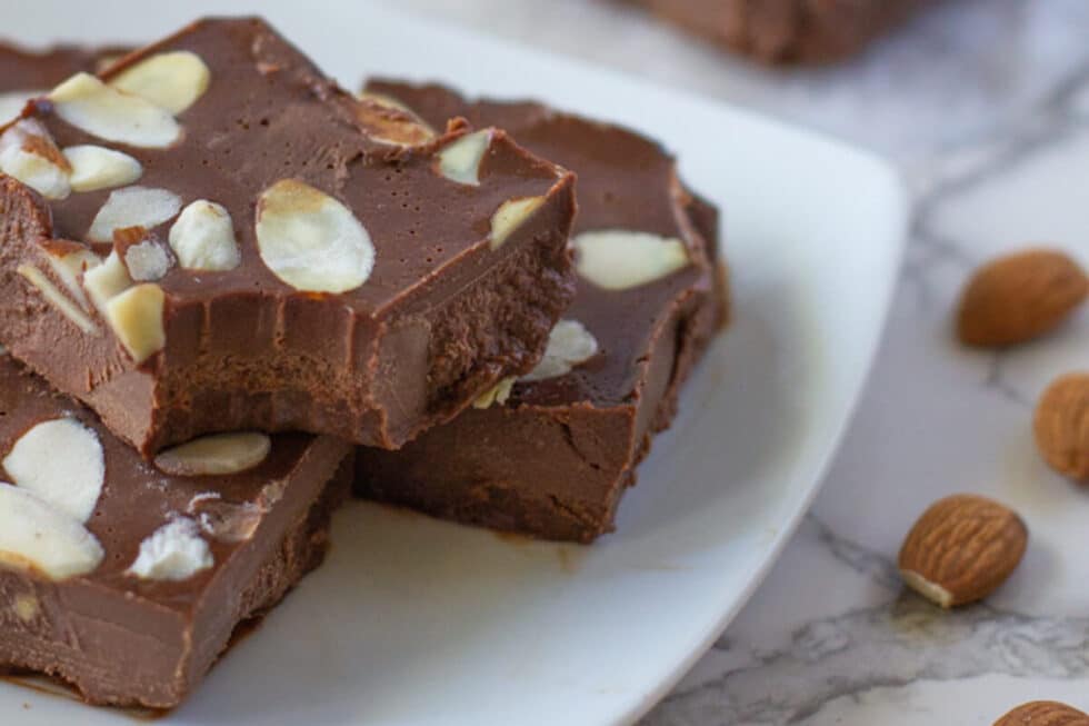 Mocha Almond Fudge Dairy Free, Paleo, No Bake!