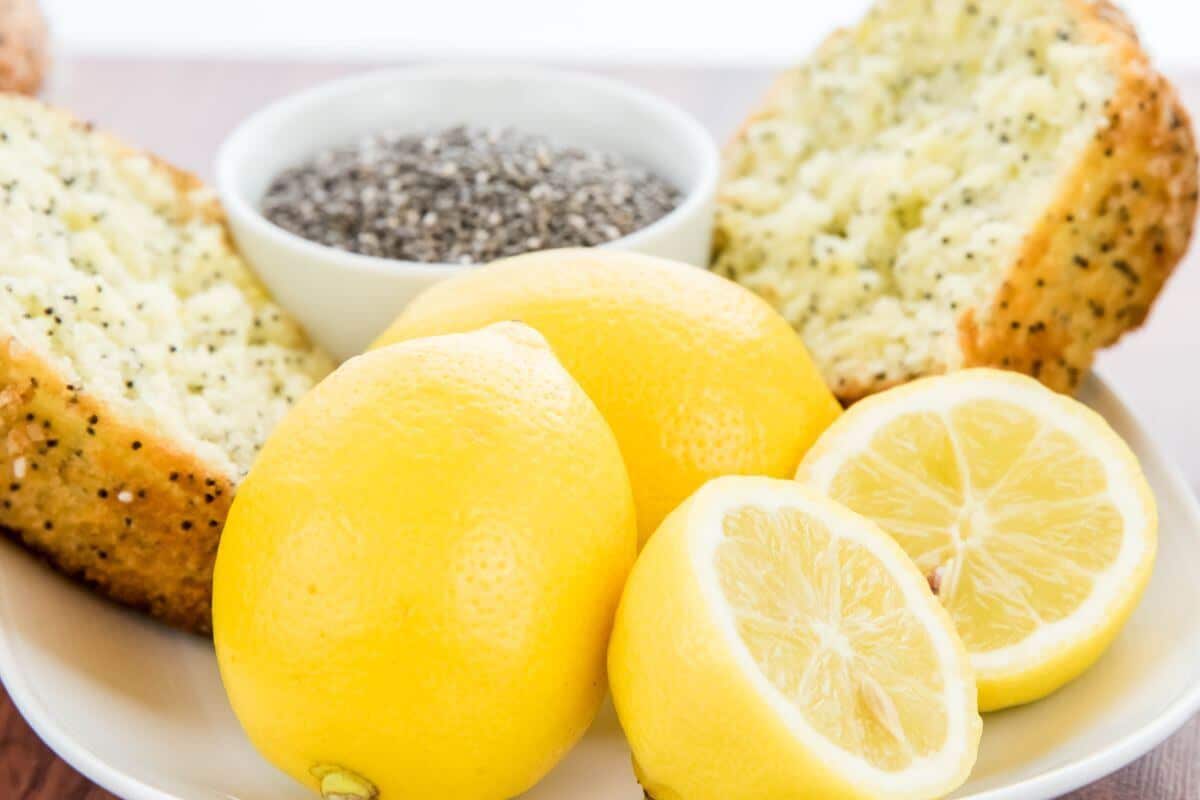 Gluten Free Lemon Poppyseed Muffins