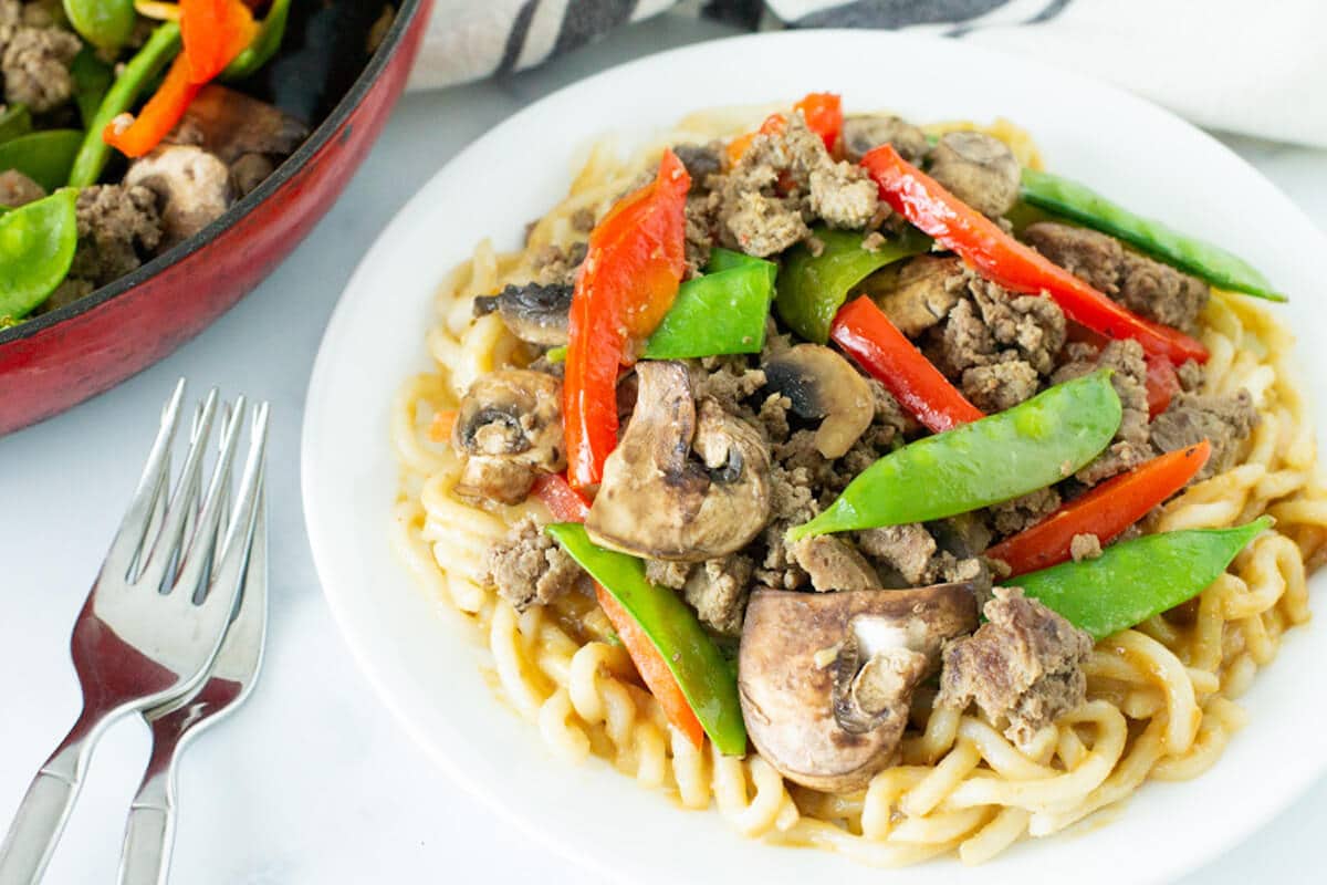 Teriyaki Stir Fry Noodles