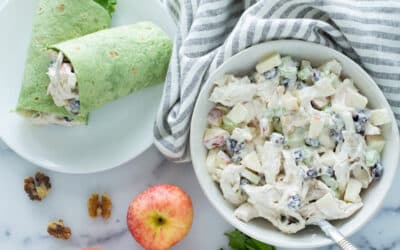 Chicken Salad with Cranberries and Walnuts – Perfect for Meal Prep!