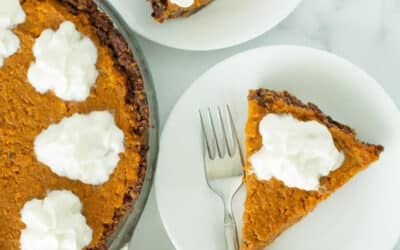 Gluten Free Sweet Potato Pie with Pecan Crust