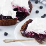 easy blueberry tart