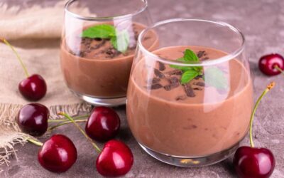 Healthy Protein Smoothie Recipe – Chocolate Cherry Smoothie w/ Collagen