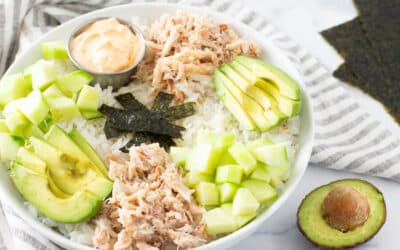 California Sushi Bowl Recipe – Great for Meal Prep!