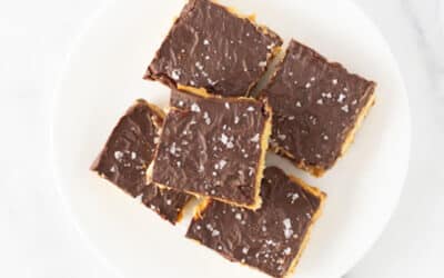 Healthy Chocolate Peanut Butter Bars