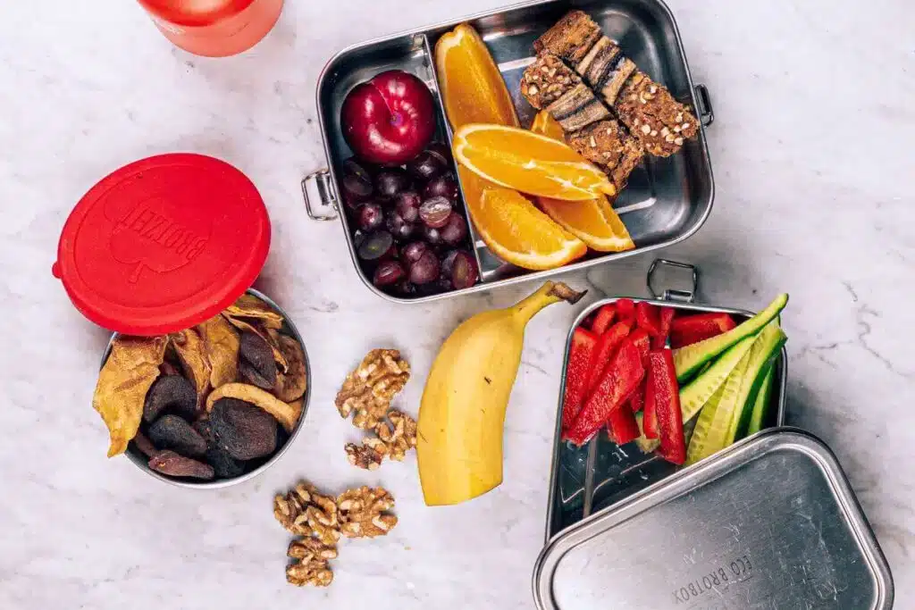 School lunch meal prep